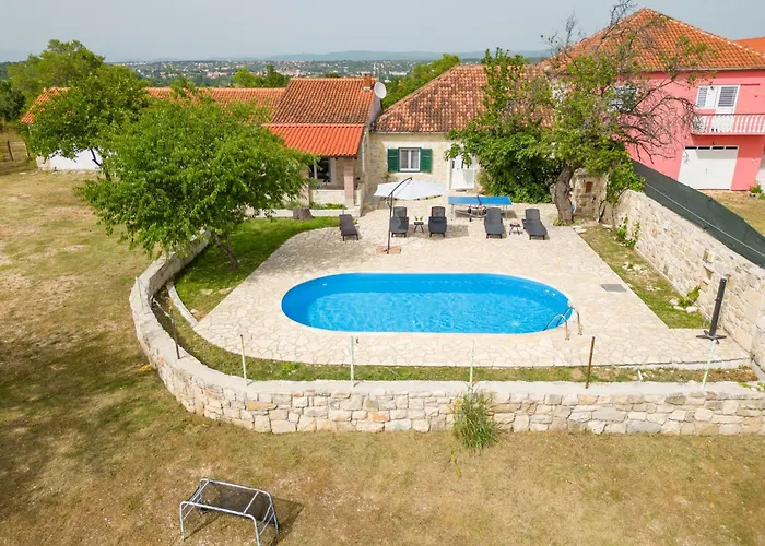 Вилла Rozaria Zadarvillas Podlug